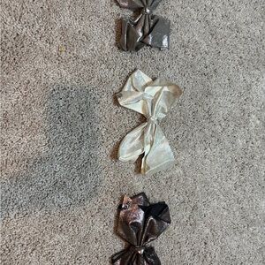 Jojo Siwa Set of Three Metallic Hair Bows